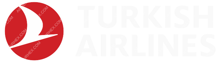 Turkish Airlines Turkish Airlines logo with name (dark)