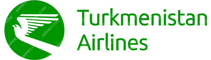 Turkmenistan Airlines Turkmenistan Airlines logo with name