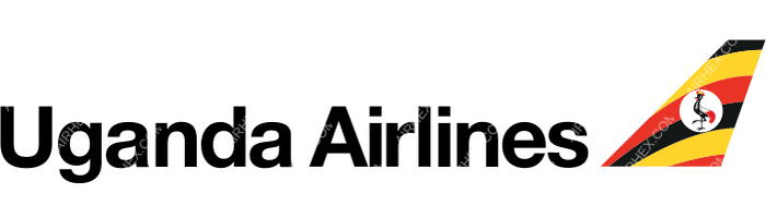 Uganda Airlines Uganda Airlines logo with name