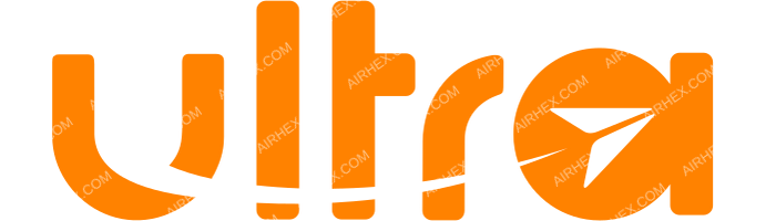 Ultra Air Ultra Air logo with name (dark)