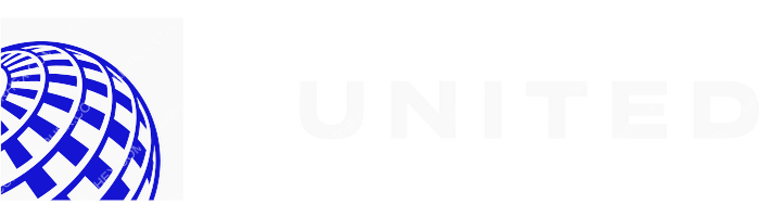 United Airlines United Airlines logo with name (dark)