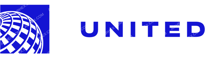 United Airlines United Airlines logo with name