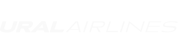 Ural Airlines Ural Airlines logo with name (dark)