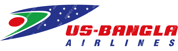 US-Bangla Airlines US-Bangla Airlines logo with name