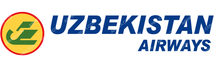 Uzbekistan Airways Uzbekistan Airways logo with name