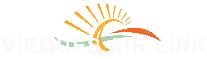 Vieques Air Link Vieques Air Link logo with name (dark)