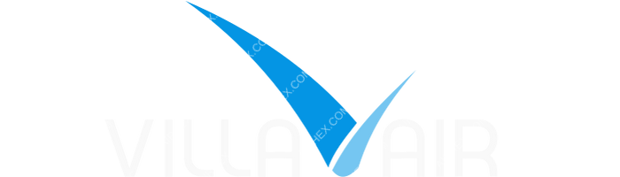 Villa Air Villa Air logo with name (dark)