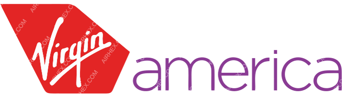 Virgin America Virgin America logo with name