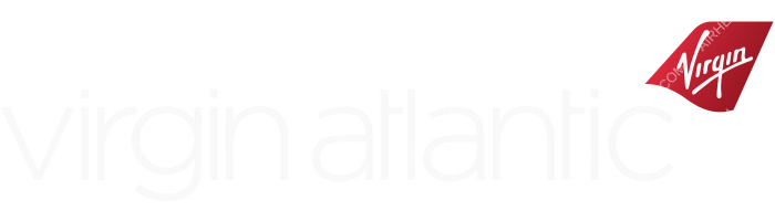 Virgin Atlantic Virgin Atlantic logo with name (dark)