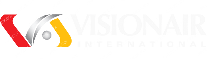 Vision Air International Vision Air International logo with name (dark)