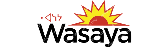 Wasaya Airways Wasaya Airways logo with name