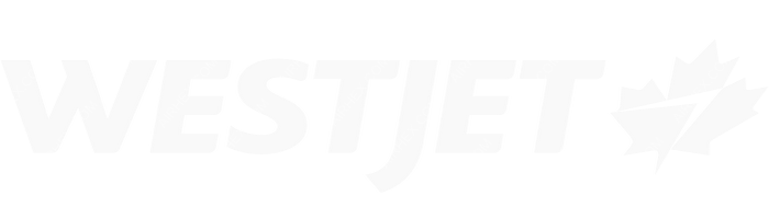 WestJet WestJet logo with name (dark)