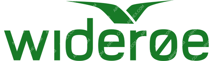 Widerøe Widerøe logo with name