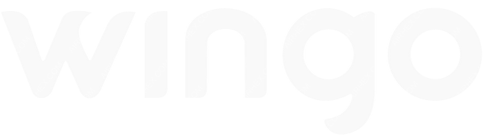 Wingo Wingo logo with name (dark)
