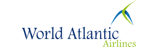 World Atlantic Airlines World Atlantic Airlines logo with name