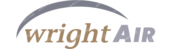 Wright Air Service Wright Air Service logo with name