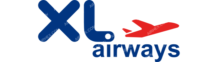 XL Airways France XL Airways France logo with name (dark)