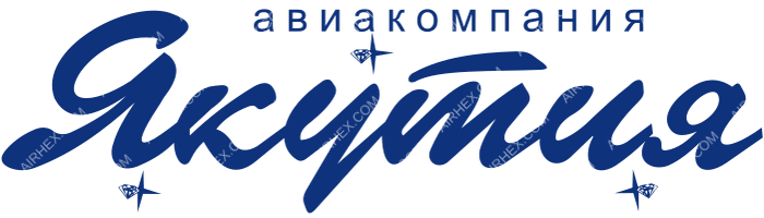Yakutia Airlines Yakutia Airlines logo with name