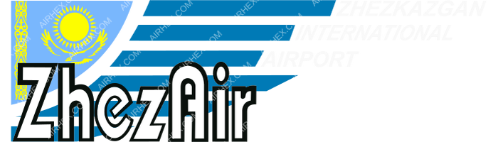 ZhezAir ZhezAir logo with name (dark)