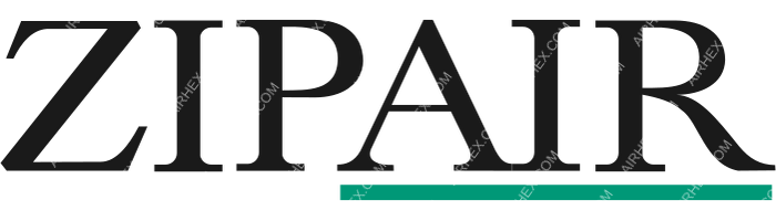 ZIPAIR ZIPAIR logo with name