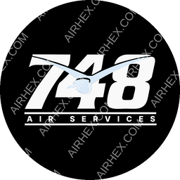 748 Air Services Circular logo (dark)