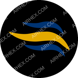 ADA - Aerolínea de Antioquia Circular logo (dark)
