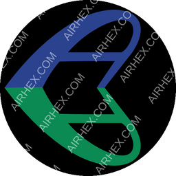 Adria Airways Circular logo (dark)