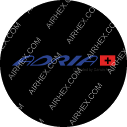 Adria Airways Switzerland Circular logo (dark)