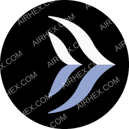 Aegean Airlines Circular logo (dark)
