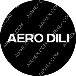 Aero Dili Circular logo (dark)
