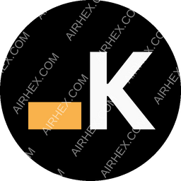 Aero K Circular logo (dark)