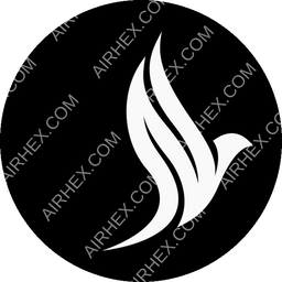 Aero Nomad Airlines Circular logo (dark)