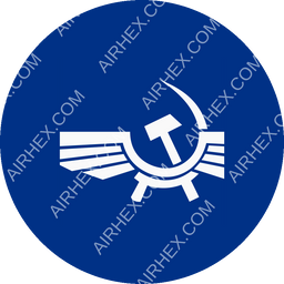 Aeroflot Circular logo (dark)