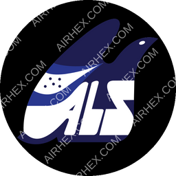 Aerolineas Sosa Circular logo (dark)