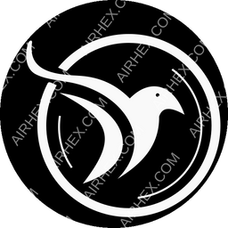 African Express Airways Circular logo (dark)