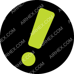 aha! Circular logo (dark)