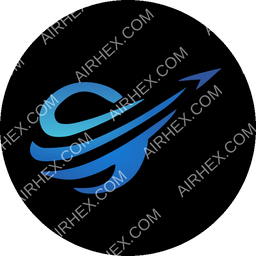 Air Alanna Circular logo (dark)