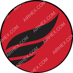 Air Albania Circular logo (dark)
