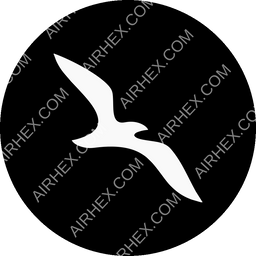 Air Arabia Dammam Circular logo (dark)