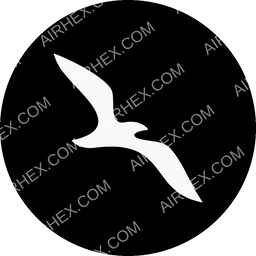 Air Arabia Jordan Circular logo (dark)