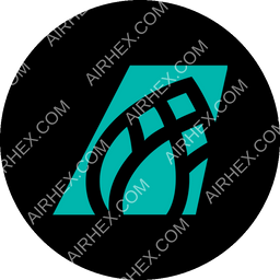 Air Bagan Circular logo (dark)