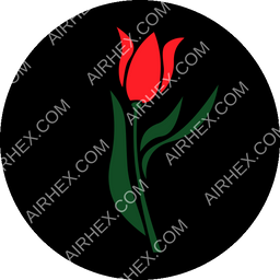 Air Bucharest Circular logo (dark)