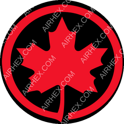 Air Canada Circular logo (dark)