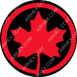 Air Canada Express Circular logo (dark)