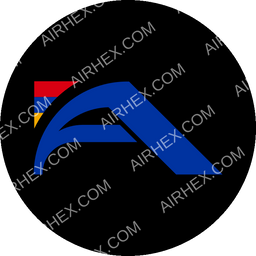 Air Dilijans Circular logo (dark)