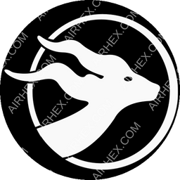 Air Djibouti Circular logo (dark)