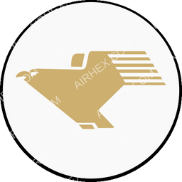 Air Eagle Circular logo (dark)