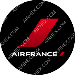 Air France Circular logo (dark)