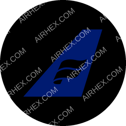 Air Iceland Connect Circular logo (dark)