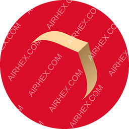 Air India Circular logo (dark)